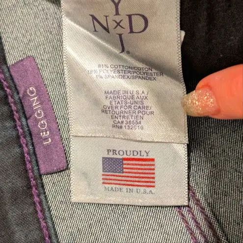 NYDJ Legging Jeans Womens 4 Skinny Stretch Dark Denim Not your Daughters Jeans