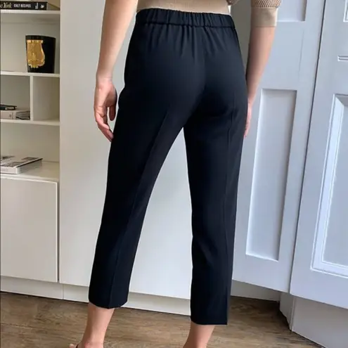 Babaton Cohen Cropped Pleated Dress Pants in Black Size 6