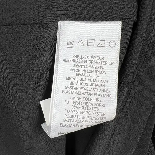 Dress the Population Trista Blue Gold Sparkle Dress New Size XS