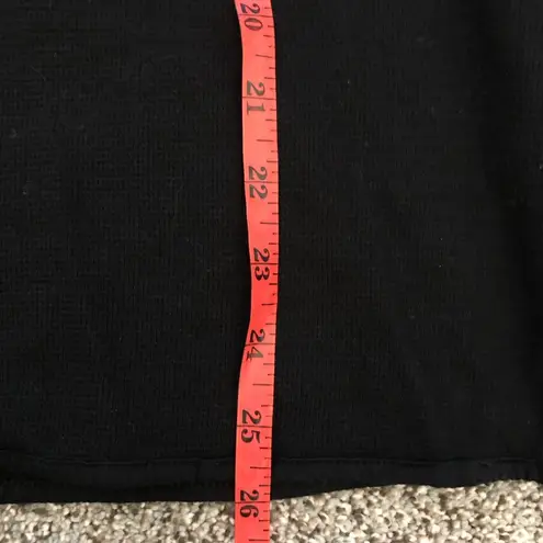 LA Made black lightweight hooded pullover top woman’s medium