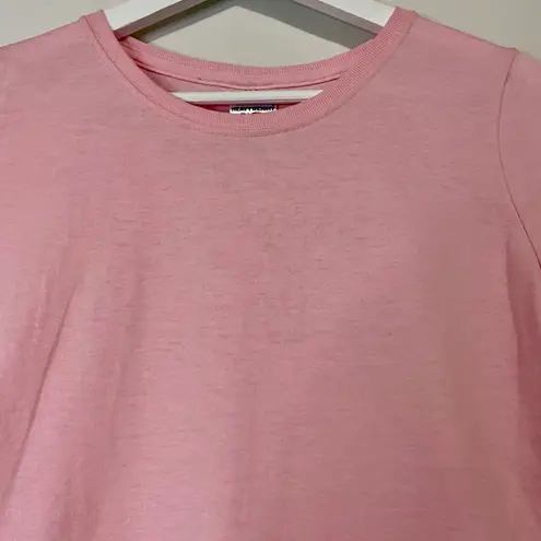 Jerzees Women’s Casual Crewneck Short Sleeve Tee Shirt Pink Size Medium NWOT