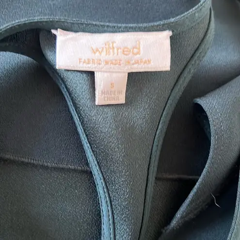 Aritzia  Wilfred Colonne Green Dress Small