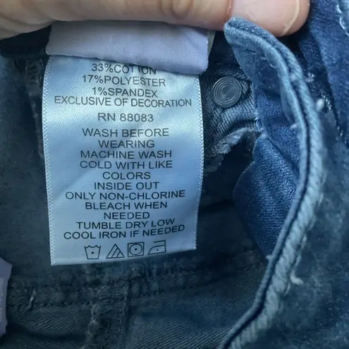 Hot In Hollywood Silky Denim Pull On Flare Jeans Size XSP Stretch 90s, Y2K Vibes Blue