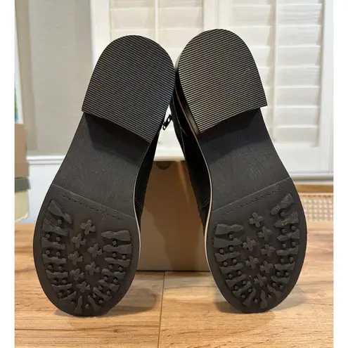 Walking Cradles Knox Ankle Boots Black Leather Size 7.5 NWOB Stylish Comfy