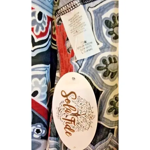 Y2K Shabby Chic Women’s Sz L Sola Fide Bell Sleeve A