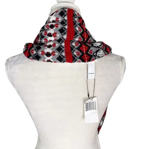 Vera Bradley  Cozy Cowl Scarf Playful Penguins Red