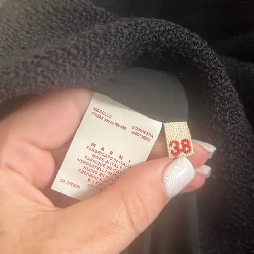 ✨Marni Sleeveless Black Top in Black✨ Size 38