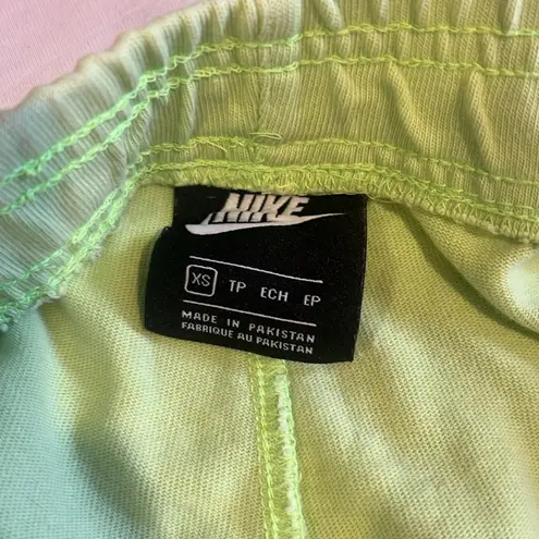 Nike Neon Green  Sweatshorts