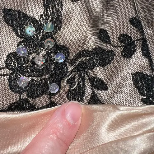 Elegant Vintage Y2K Tiffany Pageant/Prom Gown! Black Size 6