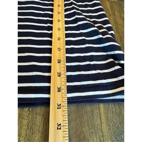 Polo Ralph Lauren striped mini dress size xs Tshirt dress pony logo Blue