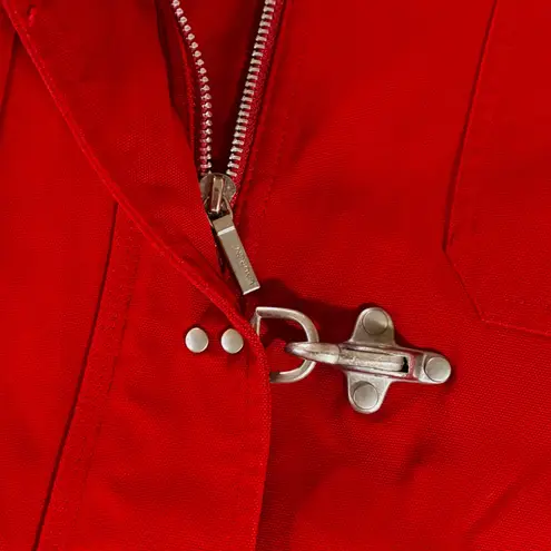 Vintage Lauren Ralph Lauren Fireman Lobster Clasp Red Jacket Womens Size 1X