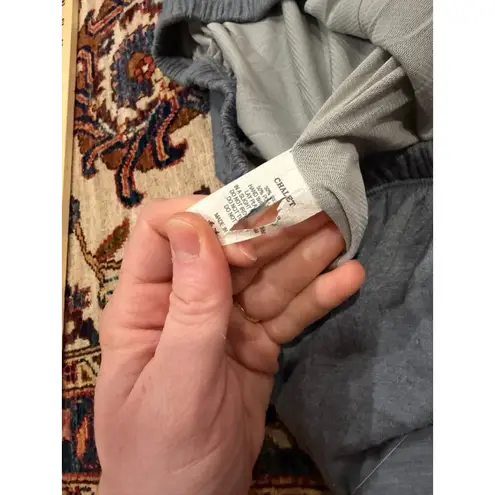 Chalet Gray Cropped Lounge Pants Women’s 2X Made in USA Lightweight Travel