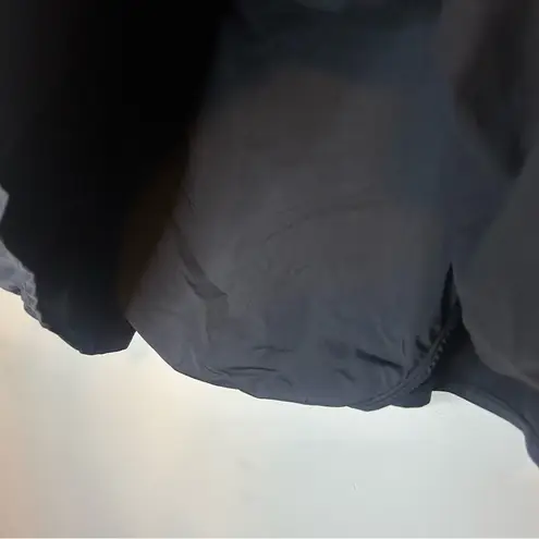 Anne cole Live in Color Soft Band Skirted Swim Bottom Black Mini 22W NWT