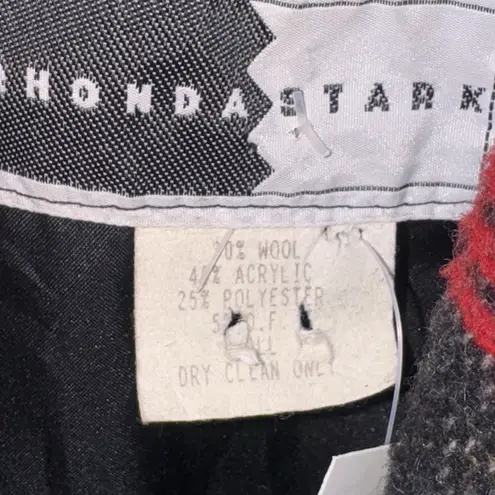 Vintage Rhonda Stark wool blend Southwestern / Aztec style coat