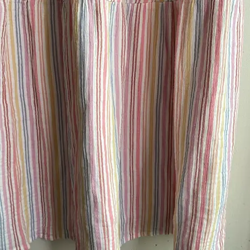 Marine layer Corinne Maxi Dress Rainbow Stripe