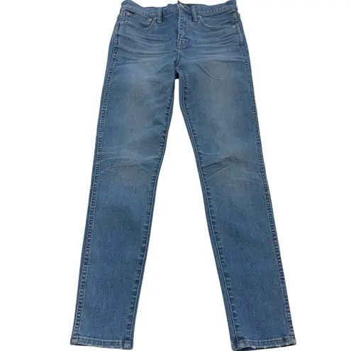 Madewell  Jeans Womens 26 Blue 10" High Riser Skinny‎ Skinny Denim Cotton
