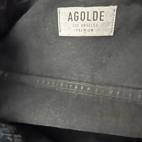 AGOLDE  Reputation Studded Overtone Jean Jacket Medium