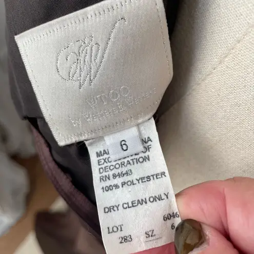 Wtoo Chocolate Brown Formal Gown Bridesmaid Dress Open Back Halter 6