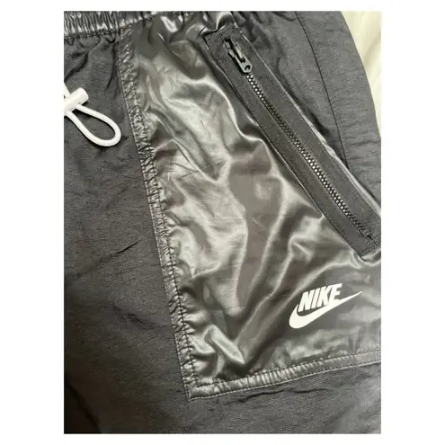 Nike  Nylon Joggers Black Size Large