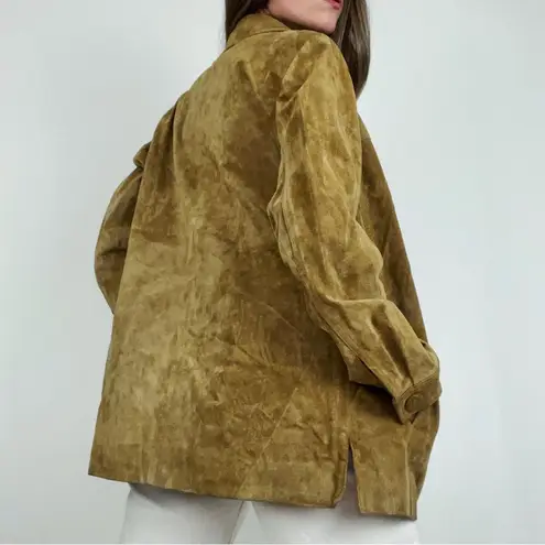 Vintage Genuine Suede Button