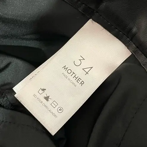 NWT Mother Tunnel Vision Pleated Faux Leather Pants