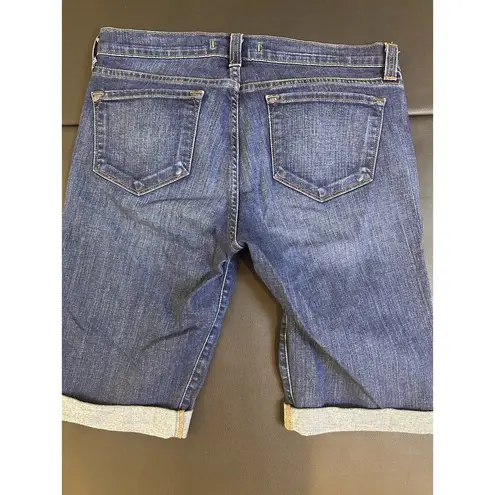 J Brand  Longer Cuff Shorts Denim Size 30 inch waist with 11 inch inseam