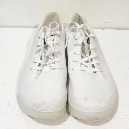Nobull  Outwork White Training Shoes Womens Size 9 White Canvas Athletic Sneakers