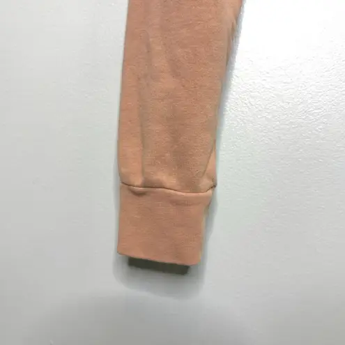 Talentless Cropped Boxing Hoodie Tan Hooded Sweatshirt S