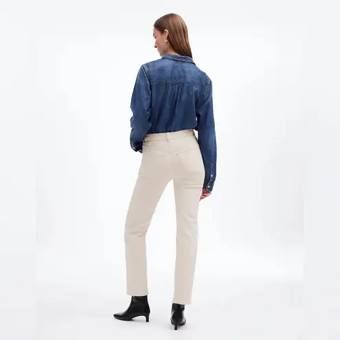 Madewell  '90s Straight Leg Jeans in Vintage Canvas Cream NWT $128 Size 27 (US 4)