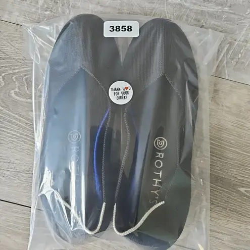 Rothy's The Flat Black Halo Womens Size 9.5 Ballet Round Toe Retired Eco