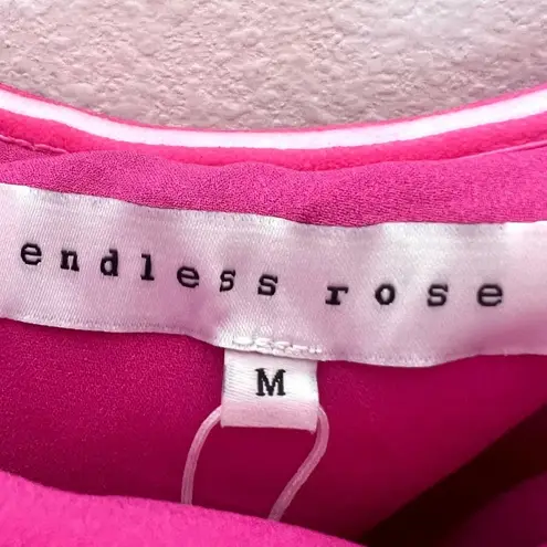 Endless Rose Ruffled Off Shoulder Mini Dress Medium NWOT