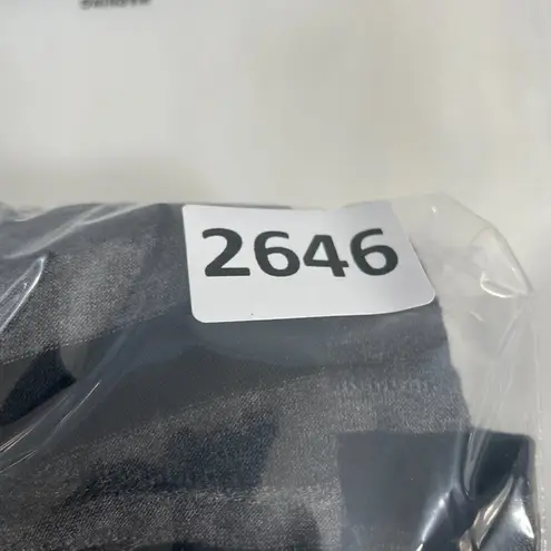 Art and Soul Top Women M Gray Black Wavy Striped Casual 3/4 Sleeve Tunic Size M