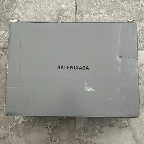 Balenciaga Track Sneakers, White/Black +Extra Shoe Laces Size EU34 US4 EXCELLENT