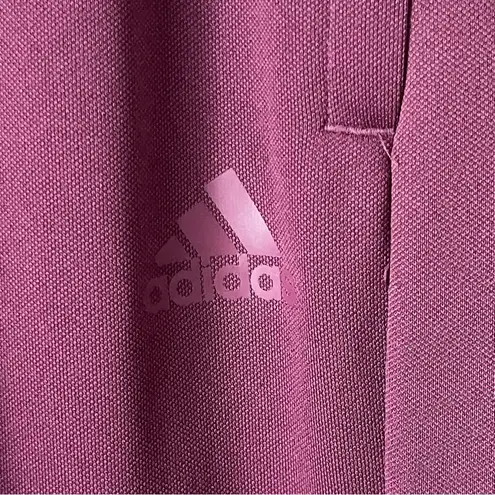 Adidas  | Burgundy Tiro Flare Zip Ankle Track Pants Sz L