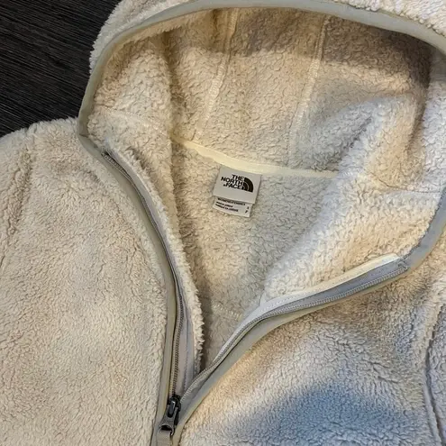 The North Face White Hoodie Jacket