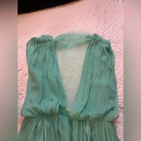 Anthropologie  Forever that Girl Bare Shine Maxi dress