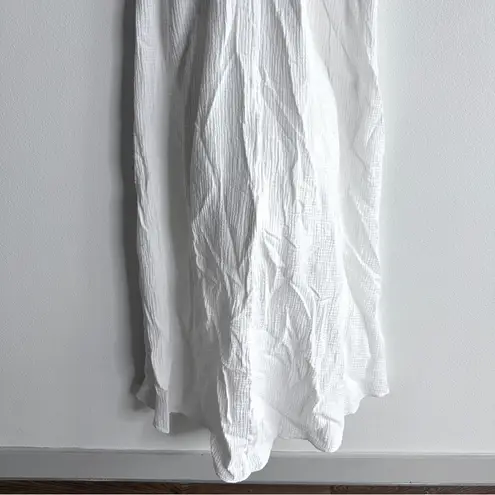 J.Crew  2X women Large Halter maxi dress soft gauze in white