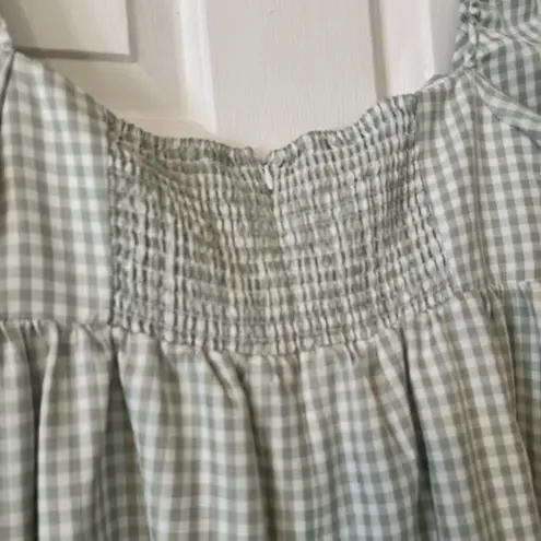 Gianni Bini  Kennedy babydoll dress, gingham, size 6, new with tags