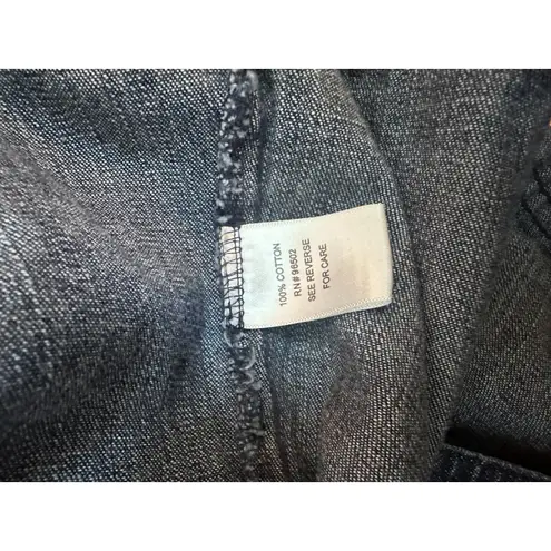 Krazy Kat Women’s Denim Jacket Small Embroidered Boho Western (Missing Buttons)