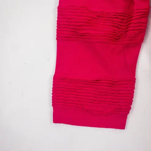 Joseph A Feminine Pink Ruffle Blouse Womens Small