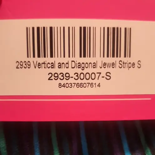 Terez  Vertical And Diagonal Jewel Stripe Pants Size S