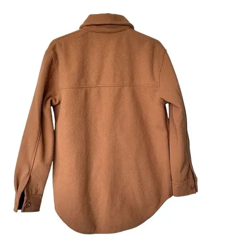 Joie  Shirt Shacket Oversized women’s Tan size S - Image 4