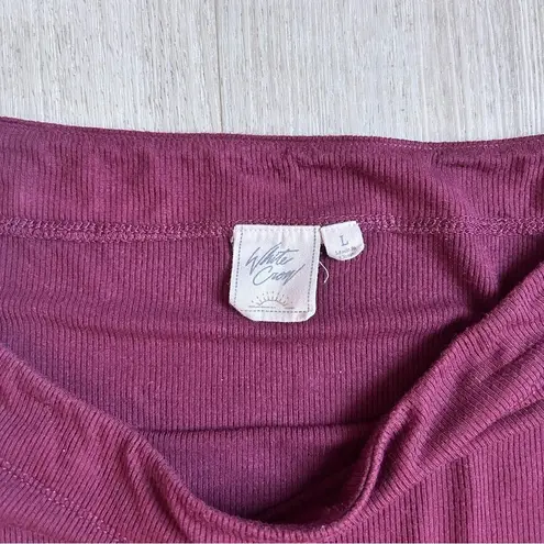 White Crow Off The Shoulder Long Sleeve Top