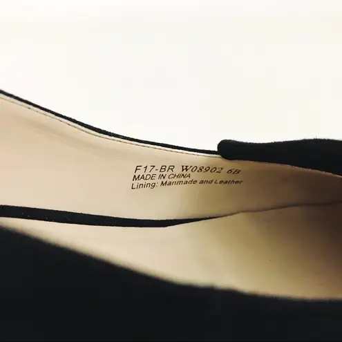 Cole Haan  GRAND. OS Signature Suede Kilt Fringe Pumps in Black | Size 6