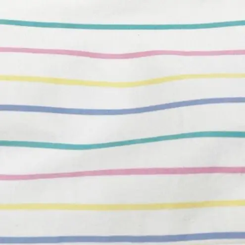 Sag Harbor Blazer Womens Size 14 Pastel Easter Rainbow Stripe Office Work Career