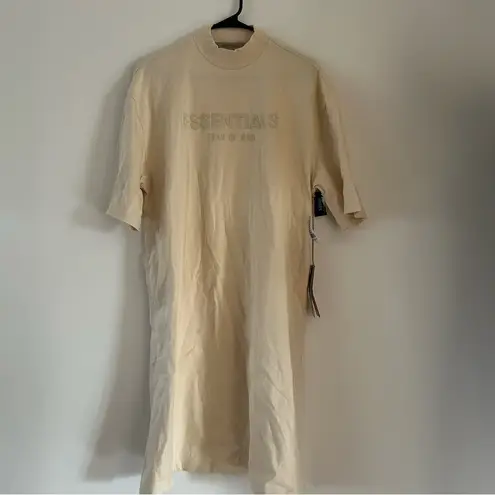 Fear of god Essentials Women's Egg Shell T-Shirt Dress