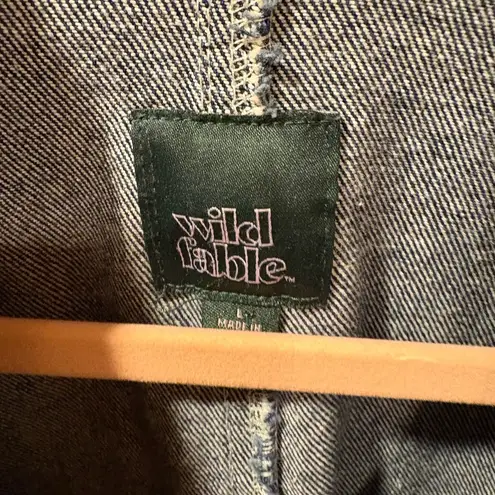 Wild Fable  Trucker Dark Denim Jacket Women’s Large