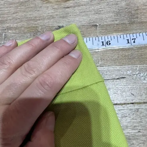 Etcetera Women's Tiered Layered Woven Fully Lined Skirt Bold Lime Green Size 6