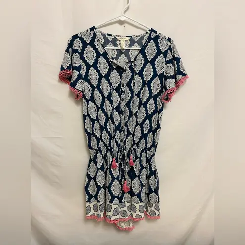 Matilda Jane Paisley Print Romper Size Small