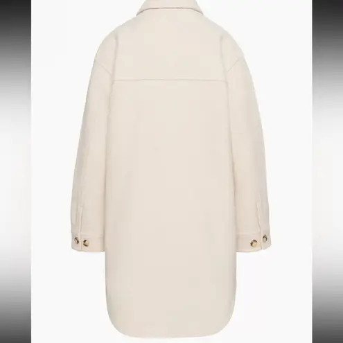 Aritzia Wilfred Ganna Long Shirt Jacket Size XXS